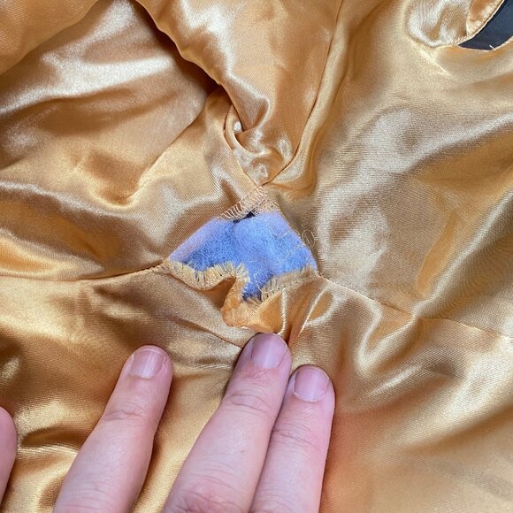 Stussy black and gold satin bomber world tour 35 embroidered tiger men's M - Picture 9 of 9